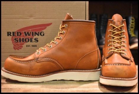 【7E 箱付 美品 24年】レッドウィング 875 アイリッシュセッター 茶 オロレガシー モックトゥ レースアップ ブーツ redwing HOPESMORE