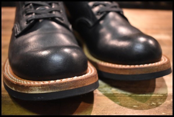 6D 良品 16年 カスタム】レッドウィング 9014 ベックマン 黒 ブラック