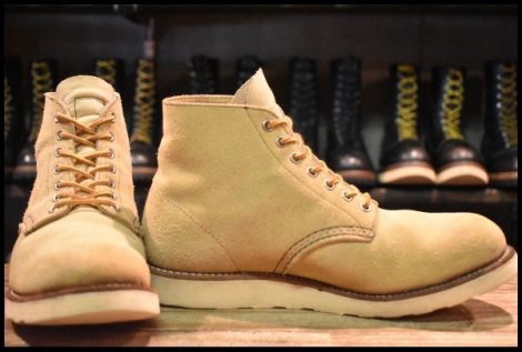 【9D 良品 15年】レッドウィング 8167 スエード アイリッシュセッター ホーソーンアビレーン プレーントゥ ブーツ redwing HOPESMORE