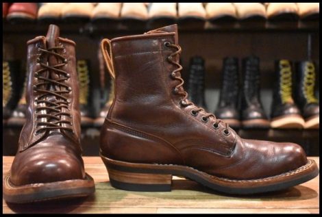 【8D 箱付 良品】WHITE’S ホワイツ バウンティーハンター 375C ブラウンウォーターバッファロー スモークジャンパー ブーツ HOPESMORE