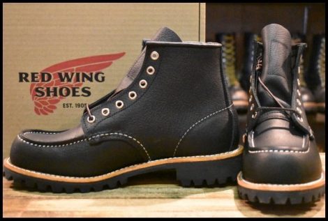 【7.5D 箱付 未使用 25年】レッドウィング 2949 ラフネック アイリッシュセッター ブラック オイルスリック ブーツ 8176 redwing HOPESMORE