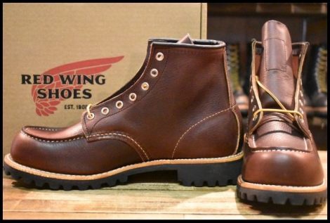 【9D 箱付 未使用 25年】レッドウィング 8146 ラフネック アイリッシュセッター クラシック モック ラグソール ブーツ redwing HOPESMORE