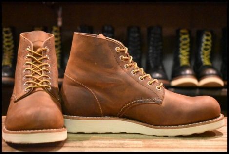 【8D 美品 25年】レッドウィング 9111 アイリッシュセッター 茶 カッパー ラフ＆タフ プレーントゥ 編み上げ ブーツ redwing HOPESMORE