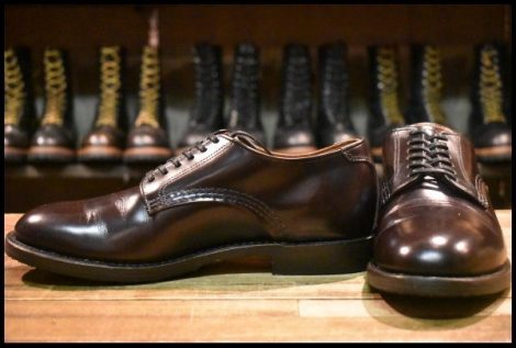 【7.5D 美品 16年】レッドウィング 9086 ミルワンブルーチャー オックスフォード MIL-1 シガー エスカイヤ ブーツ redwing HOPESMORE