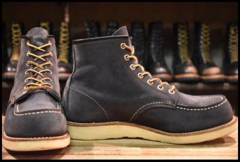 【7.5E 箱付 良品 BEAMS別注 11年】レッドウィング 8854 アイリッシュセッター ネイビースエード ラフアウト ビームス ブーツ HOPESMORE