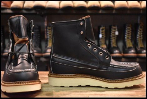 【8E 箱付 DEAD 50周年モデル 犬タグ】レッドウィング 1952 アイリッシュセッター 黒 ブラッククローム ブーツ redwing HOPESMORE