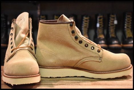 【8E 箱付 DEAD クラプトンモデル 羽タグ 01年】レッドウィング 2001 スエード アイリッシュセッター 編み上げ ブーツ redwing HOPESMORE