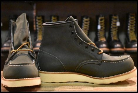 【8E 箱付 DEAD サイド羽タグ 00年】レッドウィング 2883 アイリッシュセッター グリーン ヌバック 緑 ブーツ redwing HOPESMORE