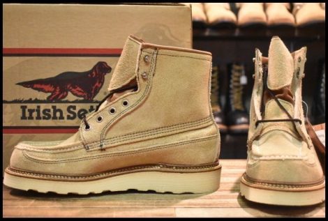 【8E 箱付 DEAD 50周年モデル 犬タグ】レッドウィング 1954 スエード アイリッシュセッター タン ラフアウト ブーツ redwing HOPESMORE