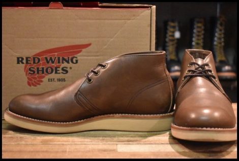 【8D 箱付 良品 11年】レッドウィング 8596 チャッカ ブラウン アイリッシュセッターブーツ redwing HOPESMORE