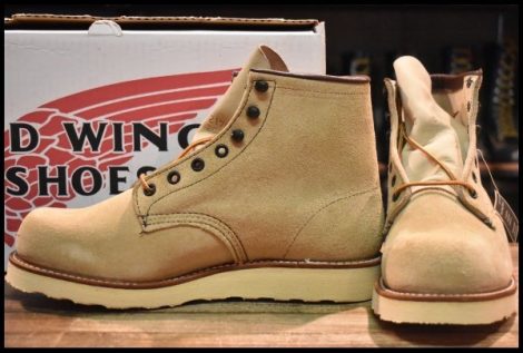 【8E 箱付 DEAD クラプトンモデル 羽タグ 01年】レッドウィング 2001 スエード アイリッシュセッター 編み上げ ブーツ redwing HOPESMORE