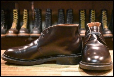 【8D 未使用 15年】レッドウィング 9095 キャバリー チャッカ 茶 ブラウン シガー エスカイヤ 短靴 ブーツ redwing HOPESMORE