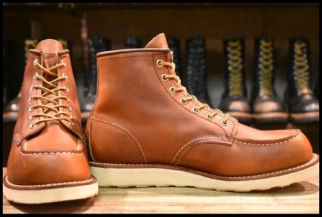 【8.5E 美品 22年】レッドウィング 875 アイリッシュセッター 茶 オロレガシー レースアップ 編み上げ ブーツ redwing HOPESMORE