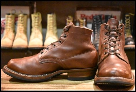 【8.5E 良品】WHITE’S ホワイツ セミドレス ブラウンクロムエクセル 茶 ビブラム269シングル レースアップ ブーツ HOPESMORE