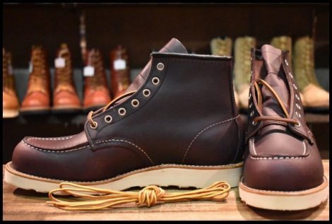 【10D 未使用 23年】レッドウィング 8847 アイリッシュセッター エクスカリバー ブラックチェリー 編み上げ ブーツ redwing HOPESMORE