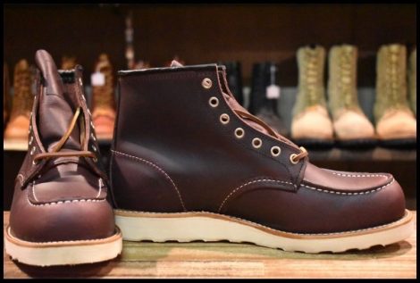 【10D 未使用 23年】レッドウィング 8847 アイリッシュセッター エクスカリバー ブラックチェリー 編み上げ ブーツ redwing HOPESMORE