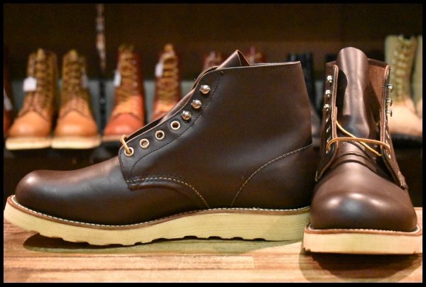 【10D DEAD 羽タグ】レッドウィング 8160 アイリッシュセッター 茶 ガラスレザー コレクテッドグレイン ブーツ redwing HOPESMORE