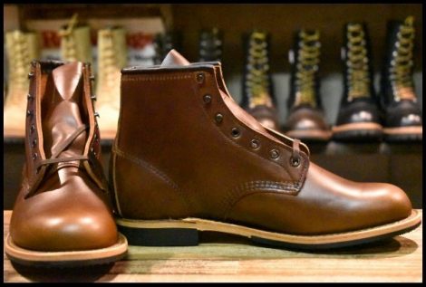 【8.5D 箱付 未使用 24年】レッドウィング 9422 ベックマン シガー エクスカリバー プレーントゥ 9016 9416 ブーツ redwing HOPESMORE