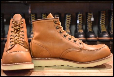 【11D 美品 13年】レッドウィング 875 アイリッシュセッター 茶 オロイジナル モックトゥ レースアップ ブーツ redwing HOPESMORE