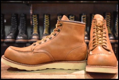 【11D 美品 13年】レッドウィング 875 アイリッシュセッター 茶 オロイジナル モックトゥ レースアップ ブーツ redwing HOPESMORE