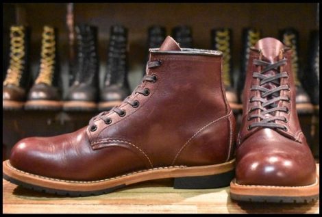 【7.5D 良品 17年】レッドウィング 9411 ベックマン ブラックチェリー フェザーストーン プレーントゥ 9011 ブーツ redwing HOPESMORE