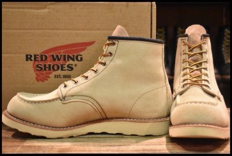 【9.5D 箱付 美品 11年】レッドウィング 8173 スエード アイリッシュセッター ラフアウト モックトゥ 編み上げ ブーツ redwing HOPESMORE