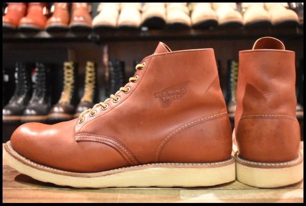 10.5D 良品 08年】レッドウィング 8166 アイリッシュセッター 赤茶