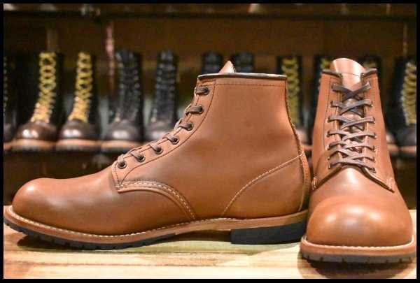 【10D 美品 TYPE-B 17年】レッドウィング 9161 ブラックスミス 茶 ブラウン ベックマン ラウンド ブーツ redwing HOPESMORE
