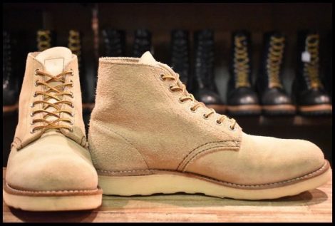 【8.5D 良品 12年】レッドウィング 8167 スエード アイリッシュセッター ホーソーンアビレーン 編み上げ ブーツ redwing HOPESMORE