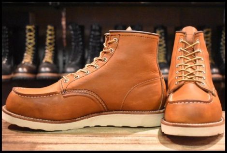 【10E 美品 21年】レッドウィング 875 アイリッシュセッター 茶 オロレガシー モック レースアップ 編み上げ ブーツ redwing HOPESMORE