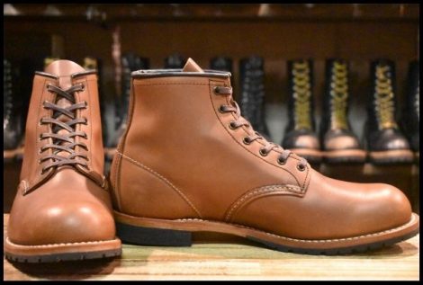 【10D 美品 TYPE-B 17年】レッドウィング 9161 ブラックスミス 茶 ブラウン ベックマン ラウンド ブーツ redwing HOPESMORE
