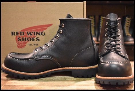 【9D 箱付 美品 25年】レッドウィング 2949 ラフネック アイリッシュセッター ブラック オイルスリック ブーツ 8176 redwing HOPESMORE