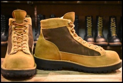 【8EE 箱付 良品 黒タグ】Danner ダナー バンクーバー 37500X スエード ブラウン ゴアテックス ダナーライト ブーツ HOPESMORE