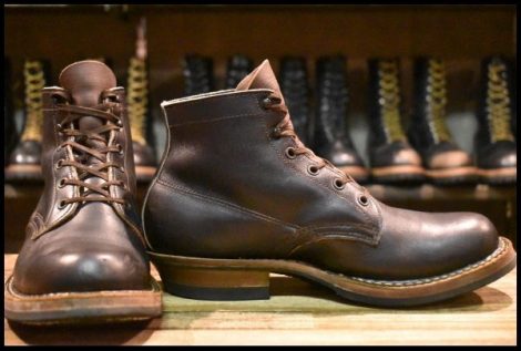 【8.5E 良品】WHITE’S ホワイツ セミドレス ブラウンドレス 茶 ビブラム269シングル 編み上げ ブーツ HOPESMORE