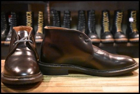 【9D 未使用 15年】レッドウィング 9095 キャバリー チャッカ 茶 ブラウン シガー エスカイヤ 短靴 ブーツ redwing HOPESMORE