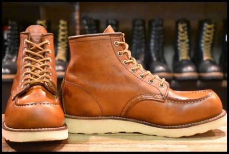 【7.5E 良品 17年】レッドウィング 875 アイリッシュセッター 茶 オロレガシー モックトゥ レースアップ ブーツ redwing HOPESMORE
