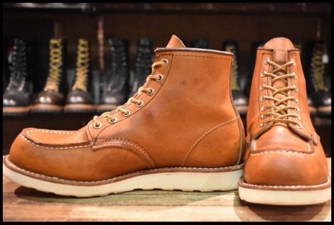 【9E 良品 20年】レッドウィング 875 アイリッシュセッター 茶 オロレガシー モックトゥ レースアップ ブーツ redwing HOPESMORE