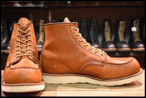 【9E 良品 20年】レッドウィング 875 アイリッシュセッター 茶 オロレガシー モックトゥ レースアップ ブーツ redwing HOPESMORE