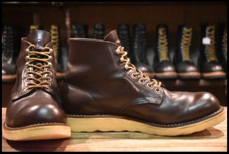 【8D 箱付 良品 羽タグ】レッドウィング 8160 アイリッシュセッター ガラスレザー コレクテッドグレイン 茶 ブーツ redwing HOPESMORE