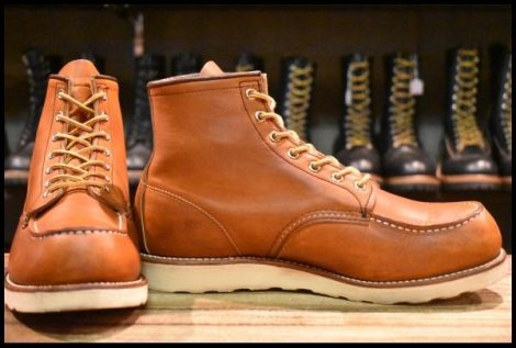 【10E 美品 13年】レッドウィング 875 アイリッシュセッター 茶 オロレガシー モックトゥ レースアップ ブーツ redwing HOPESMORE