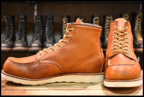 【10E 美品 13年】レッドウィング 875 アイリッシュセッター 茶 オロレガシー モックトゥ レースアップ ブーツ redwing HOPESMORE