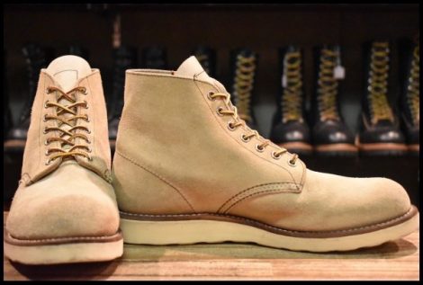 【9E 良品 10年】レッドウィング 8167 スエード アイリッシュセッター ホーソーンアビレーン プレーントゥ ブーツ redwing HOPESMORE