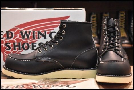 【7.5E 箱付 美品 犬タグ 香港返還モデル 98年】レッドウィング 8179 アイリッシュセッター 黒 ブラッククローム ブーツ redwing HOPESMORE