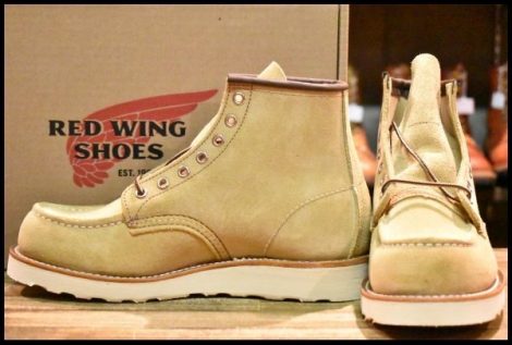 【7D 箱付 未使用 23年】レッドウィング 8833 スエード アイリッシュセッター ホーソーン ラフアウト ブーツ redwing HOPESMORE