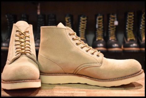 【9.5D 美品 09年】レッドウィング 8167 スエード アイリッシュセッター ホーソーンアビレーンラフアウト ブーツ redwing HOPESMORE