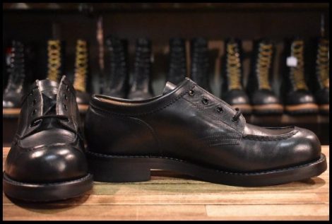 【9 箱付 未使用】Rolling dub trio ローリングダブトリオ コペンロー RDT-A19 オールブラックホース 黒 ブーツ HOPESMORE