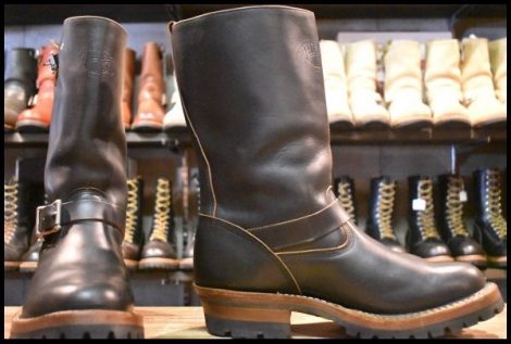 【12.5EE 美品】WHITE’S ホワイツ ノマド ブラック クロムエクセル 黒 ビブラム100ダブルミッド エンジニア NOMAD ブーツ HOPESMORE