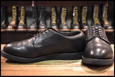 【9D 良品 20年】レッドウィング 9183 ゴアテックス ポストマン シューズ 黒 ブラック ユーコン 短靴 101 ブーツ redwing HOPESMORE