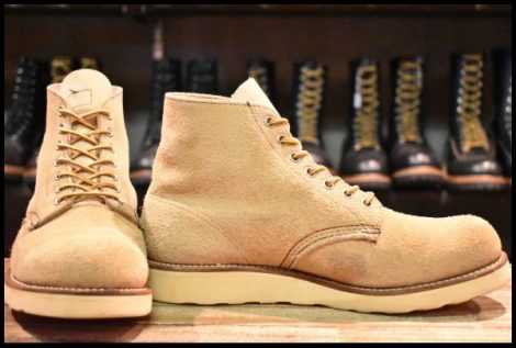 【8E 美品 LEGEND 羽タグ 99年】レッドウィング 8167 スエード アイリッシュセッター 茶 ラフアウト ブーツ redwing HOPESMORE