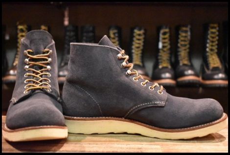 【8.5D 良品 BEAMS別注 11年】レッドウィング 8154 ネイビー スエード アイリッシュセッター ブーツ ビームス redwing HOPESMORE